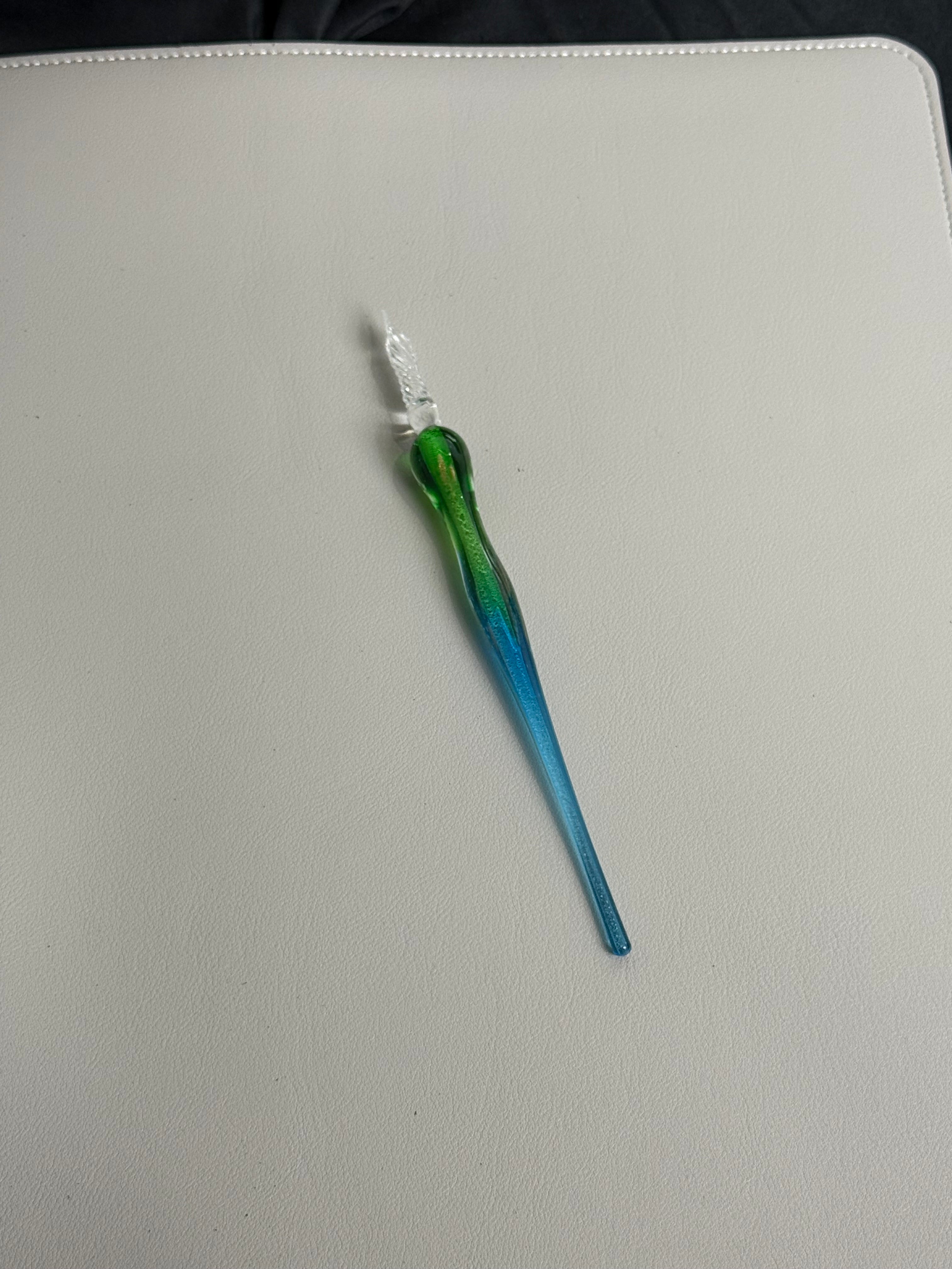 Crystal Pen, blown-glass scratch stylus